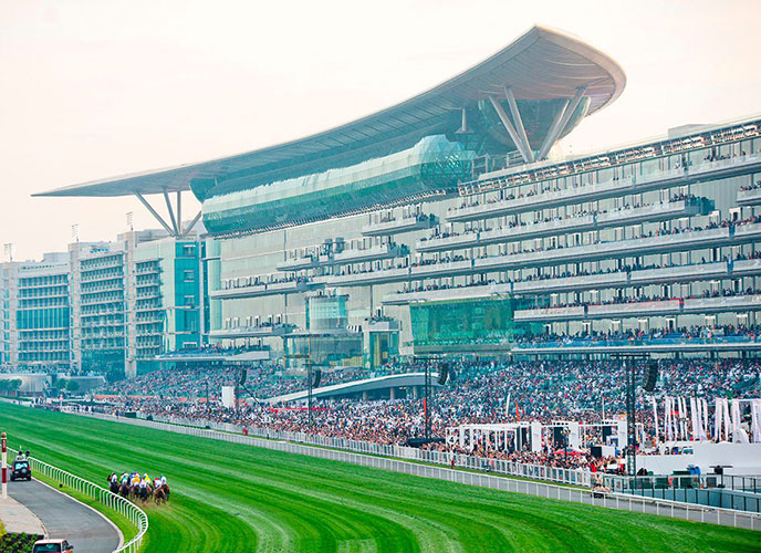 Meydan Racecourse in Dubai