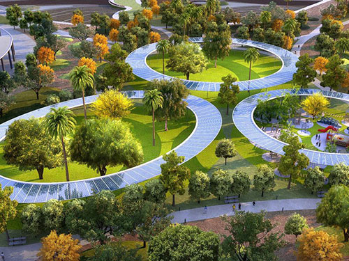 Mohammed Bin Rashid (MBR) City Green Parks in Dubai